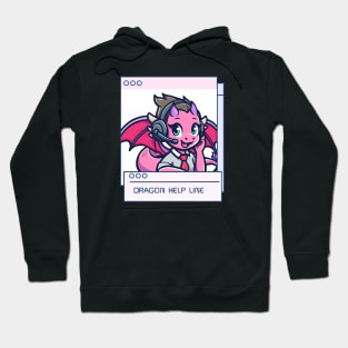 Dragon IT Support Help Line Hoodie